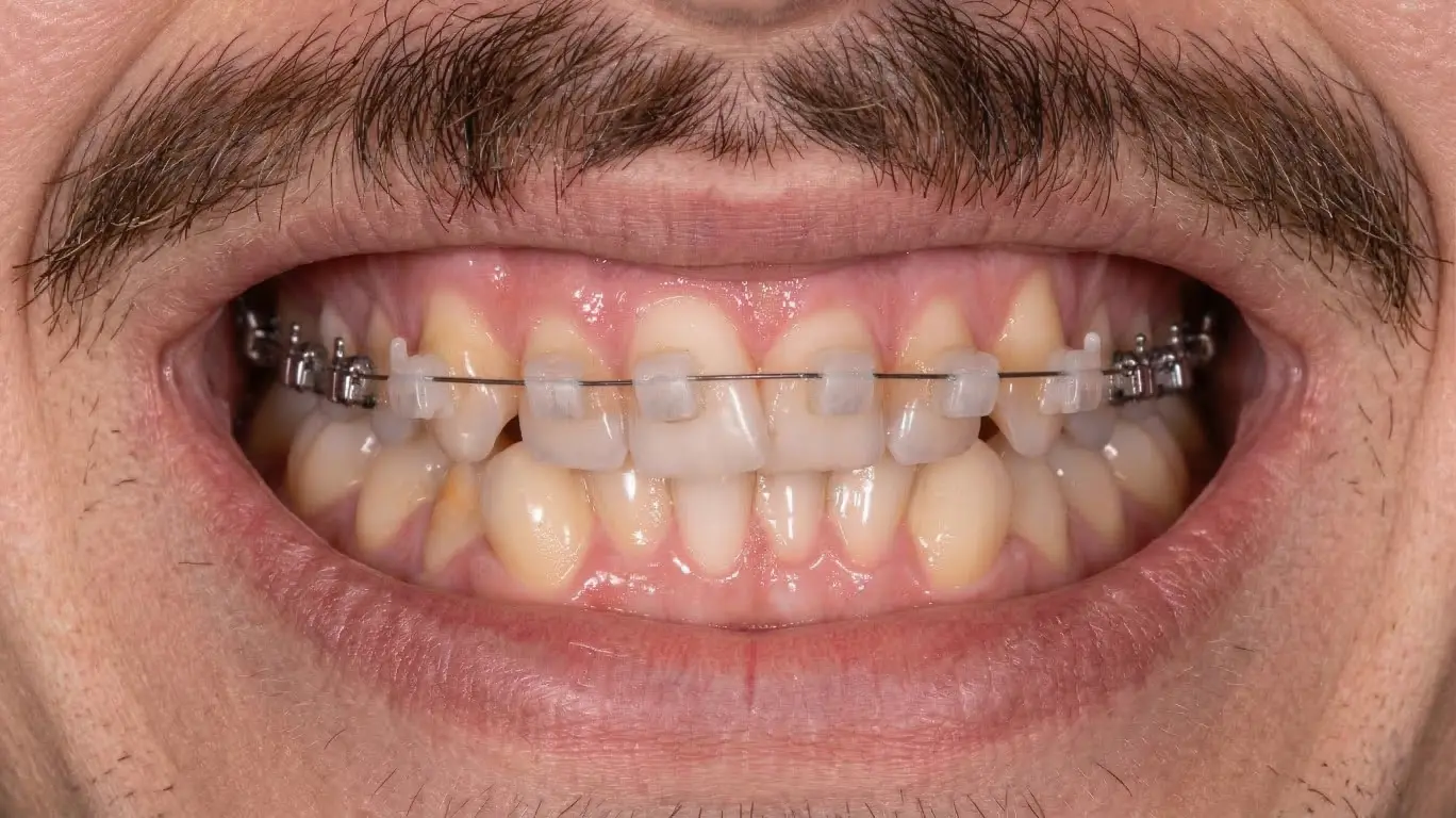 Брекеты на зубах